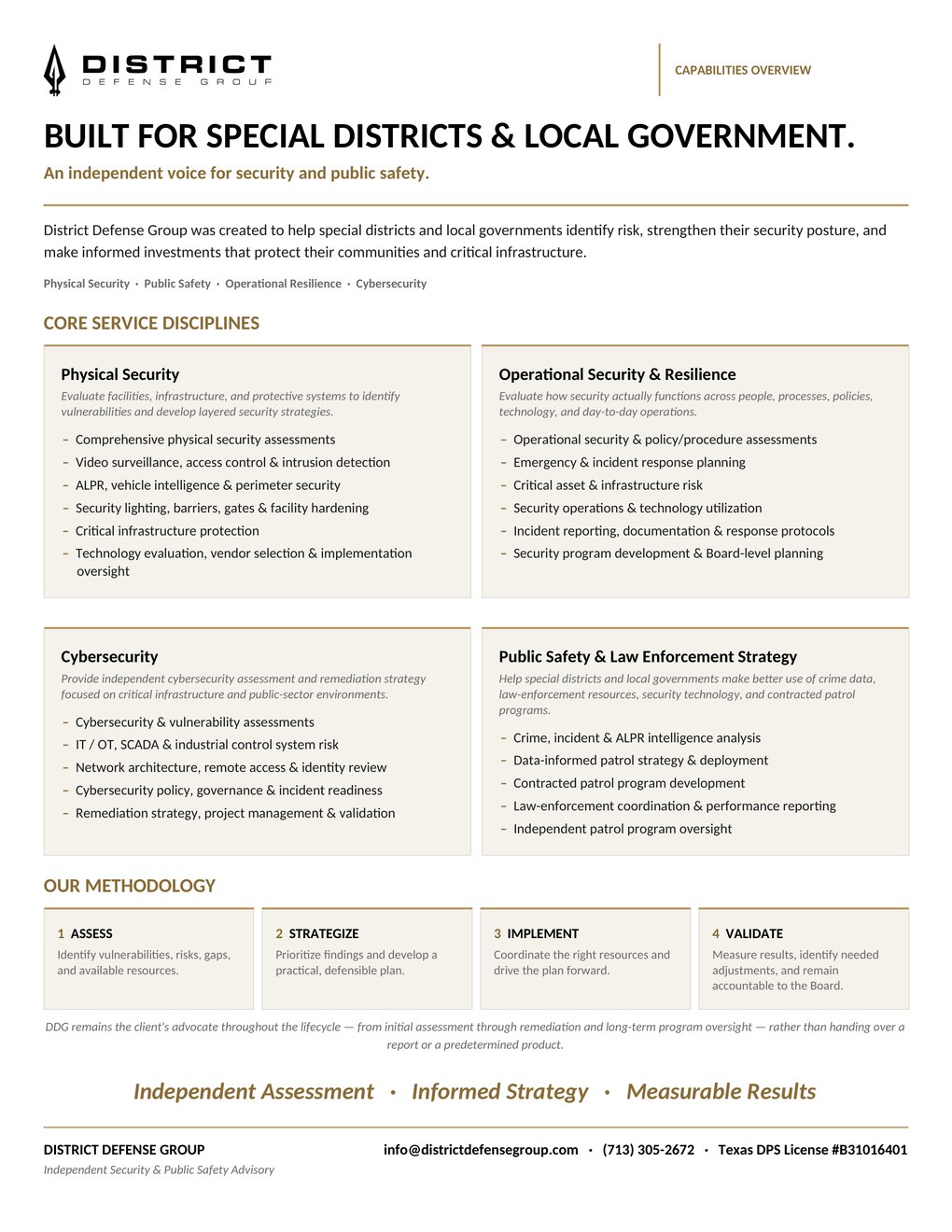 Cover of DDG Capabilities Overview (PDF)